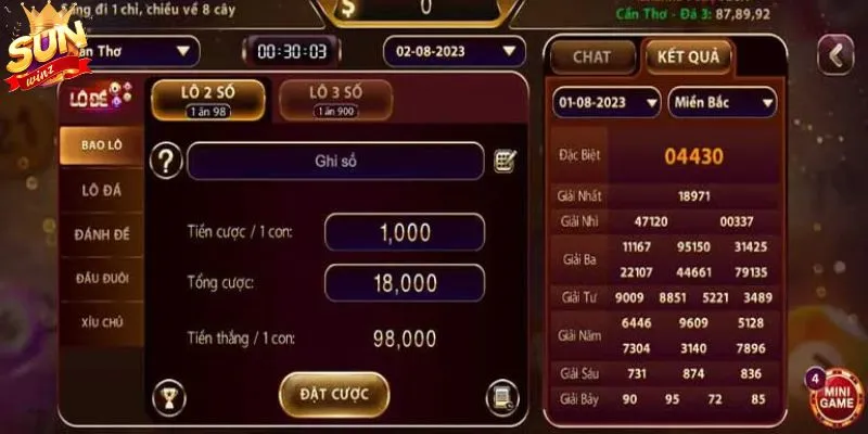 Soi cầu bạch thủ tại Sunwin