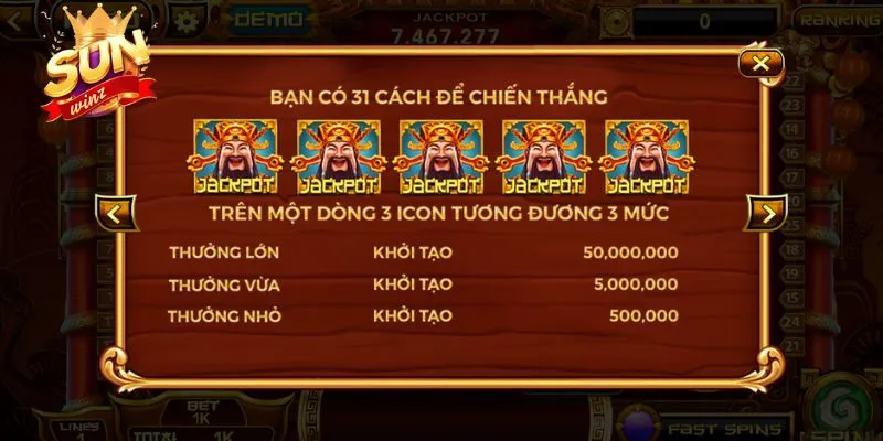 Tìm hiểu luật chơi Slot game cơ bản Sunwin